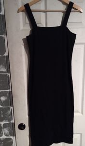 The Drop Women's Amelia Square Neck Strappy Bodycon Midi Tank Dress